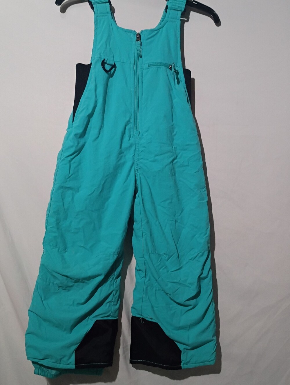 Canyon Creek Kids Size 4T Teal Insulated Snow Ski Bibs Pants Adjustable